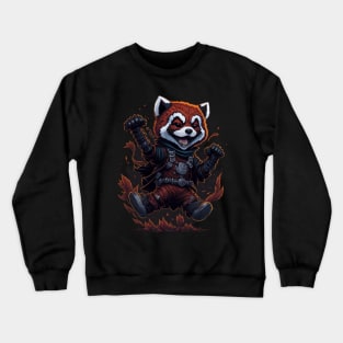 Red Panda Ninja_013 Crewneck Sweatshirt